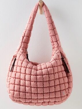 Free People Quilted Carryall Bag